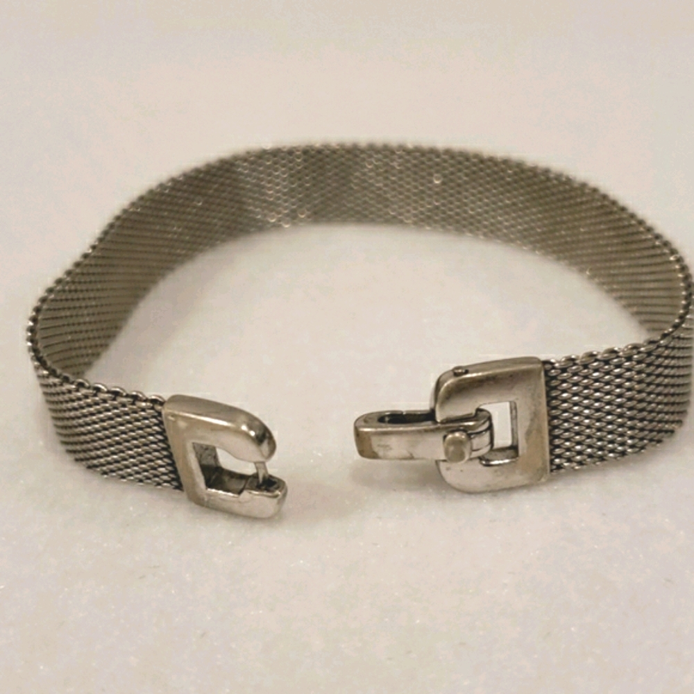 Tiffany SS Mesh Belt Bracelet - Picture 2 of 7